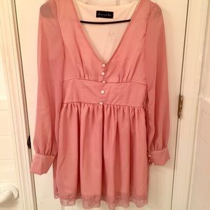 Savannah Rae Dress Blush
